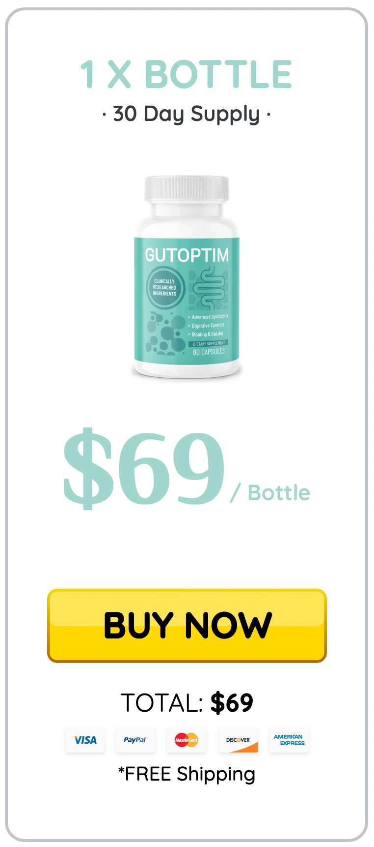 GutOptim 1 bottle